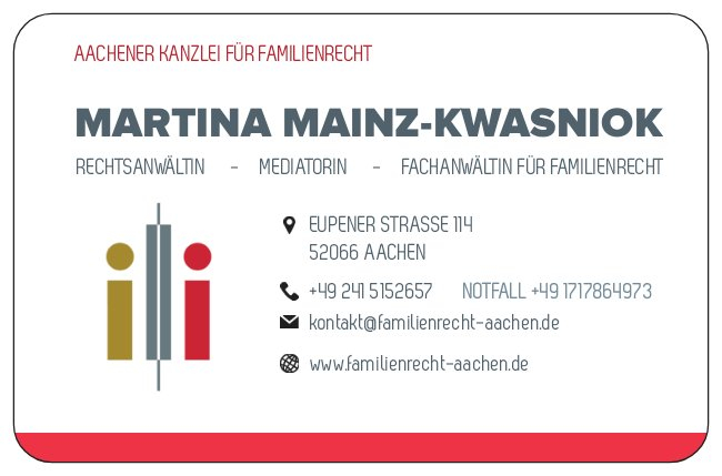 Titelfoto von Familienrecht: Rechtsanwältin Martina Mainz-Kwasniok in Aachen